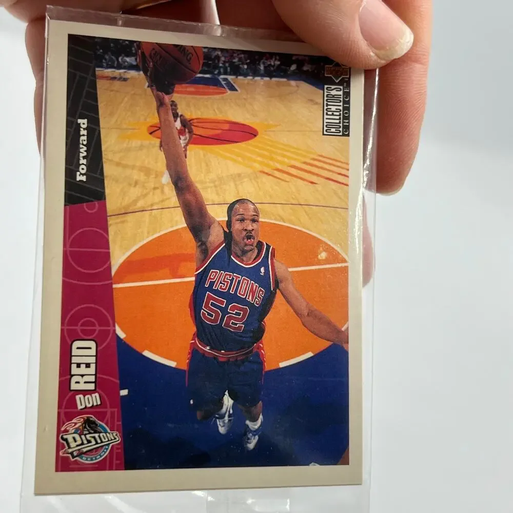 Vintage 1990's Upper Deck Basketball Cards SEALED 6 Long Montross Reid‎ Burrell